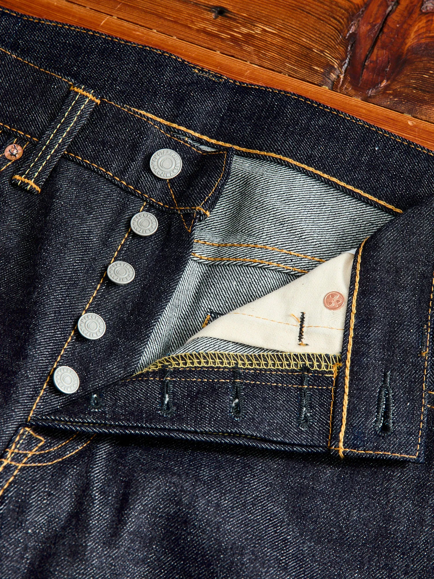 0405-13 13oz Selvedge Denim - High Tapered Fit