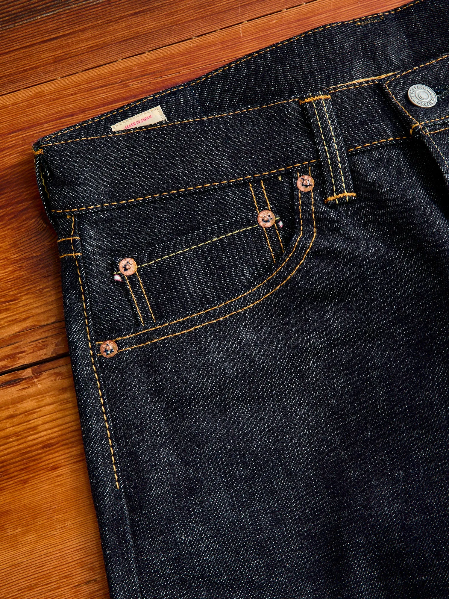 0405-13 13oz Selvedge Denim - High Tapered Fit