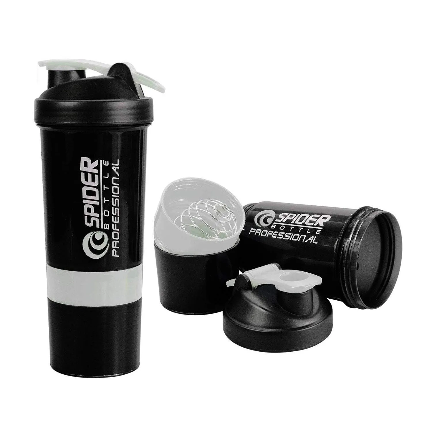 1771 SHAKER BOTTLE FOR GYM|GYM SHAKER|SIPPER BOTTLE|BPA-FREE AND 100% LEAK-PROOF PROTEIN SHAKER BOTTLE WITH 2 EXTRA STORAGE COMPARTMENT (500ML SHAKER)