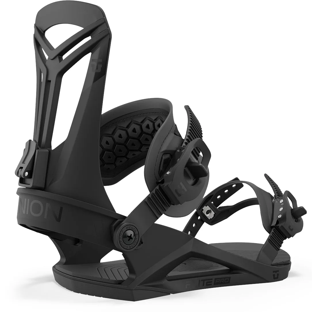 2024 Union Flite Pro Black Snowbaord Bindings