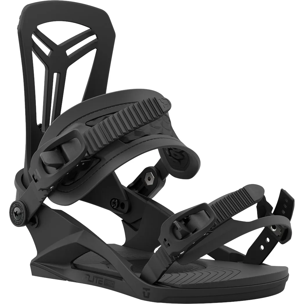 2024 Union Flite Pro Black Snowbaord Bindings