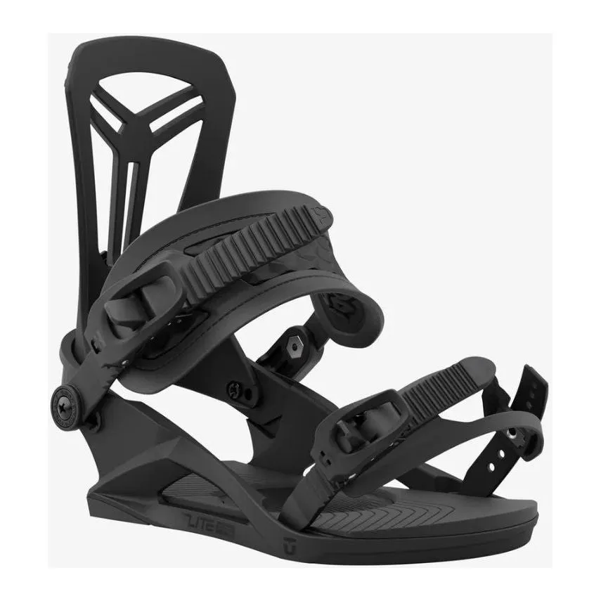 2025 Union Flite Pro Black Snowboard Bindings