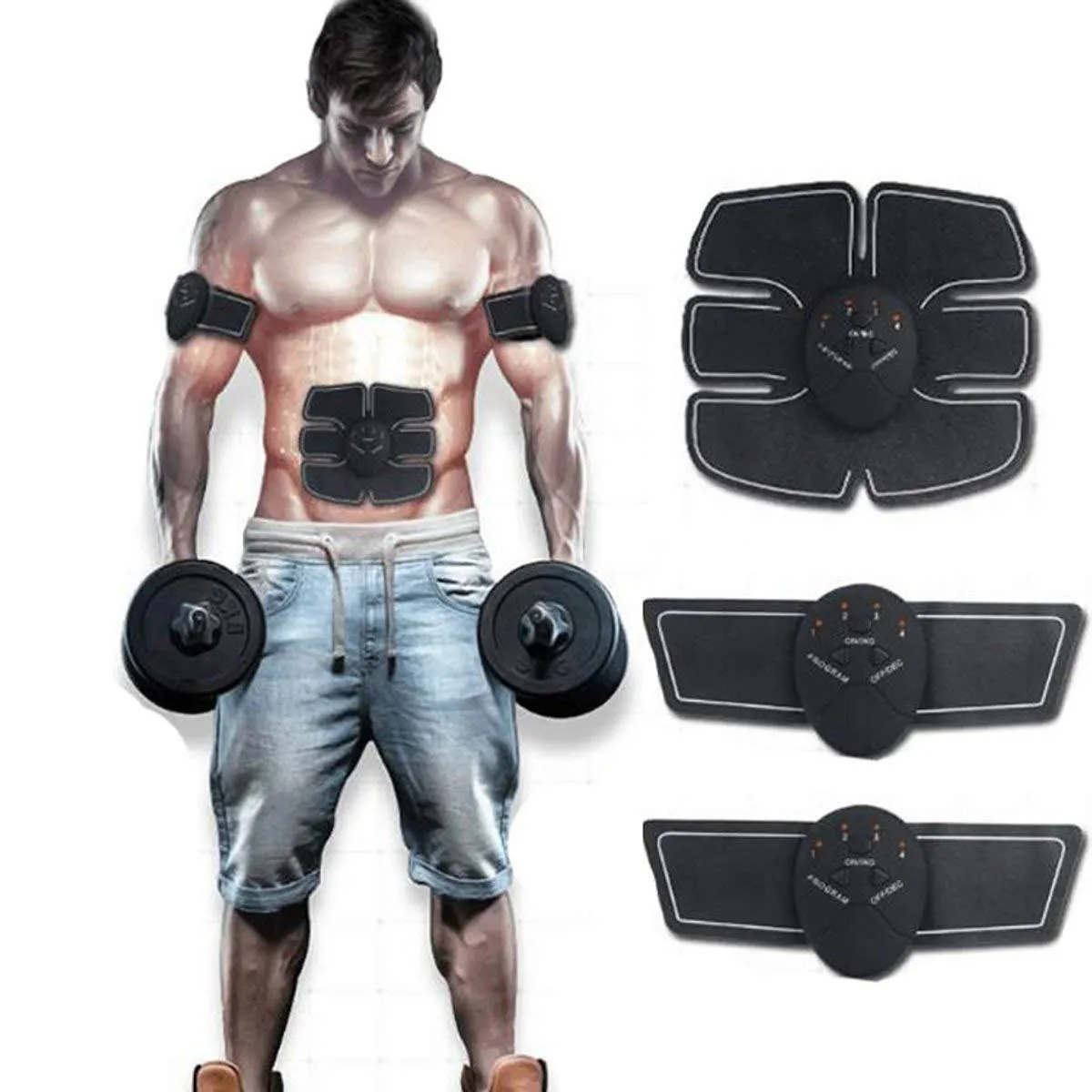 6-Pack Abs Muscle Trainer and Body Massager