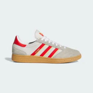 Adidas Busenitz Vintage Skate Shoes Feather Grey / Red / Orbit Grey