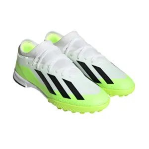 Adidas Kids Astro Turf Boots X Crazyfast.3 TF J White/Black/Lucid Lemon