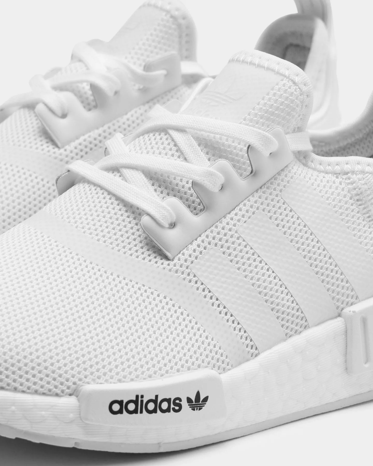 Adidas Kid's NMD_R1 J White/White/White