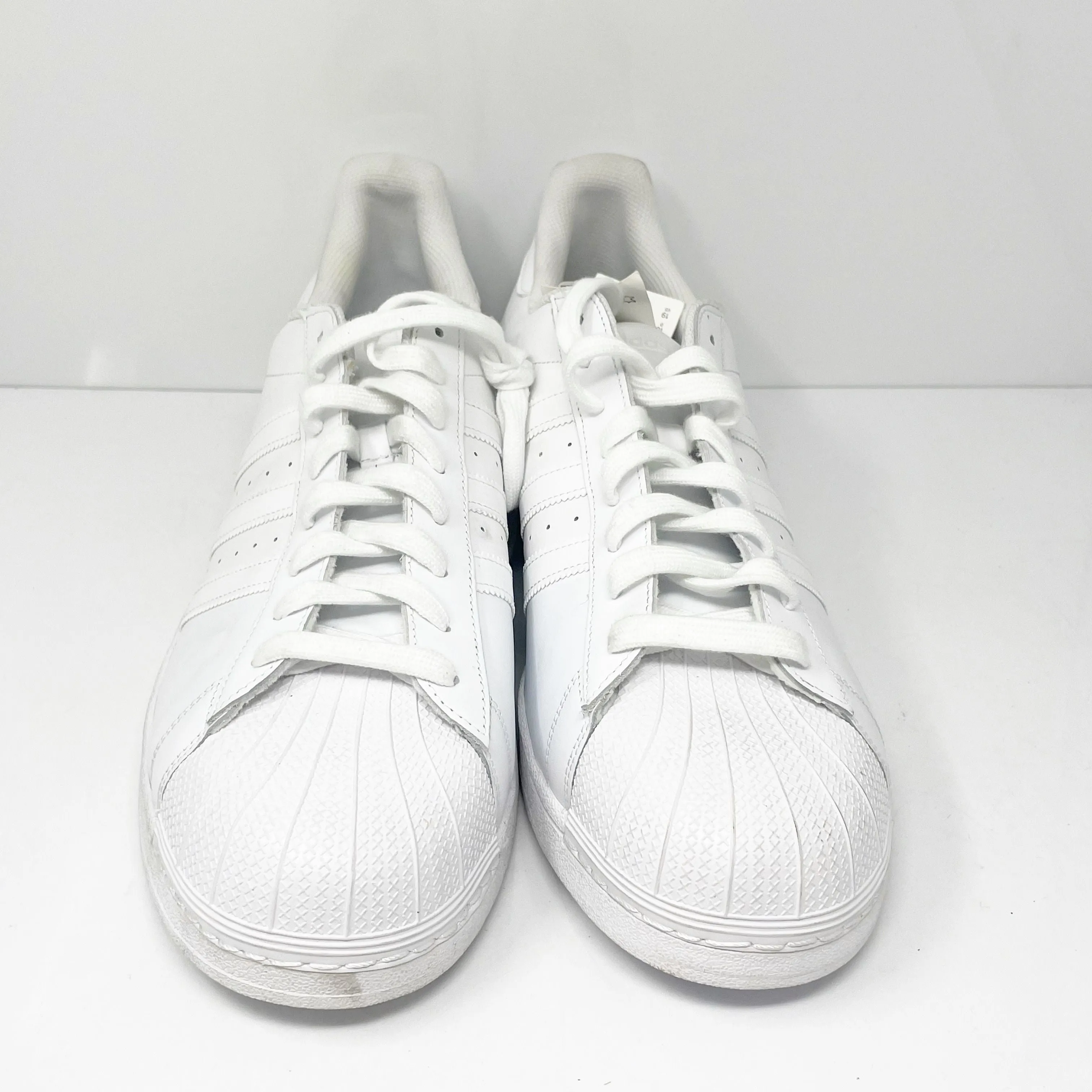 Adidas Mens Superstar Foundation B27136 White Casual Shoes Sneakers Size 19