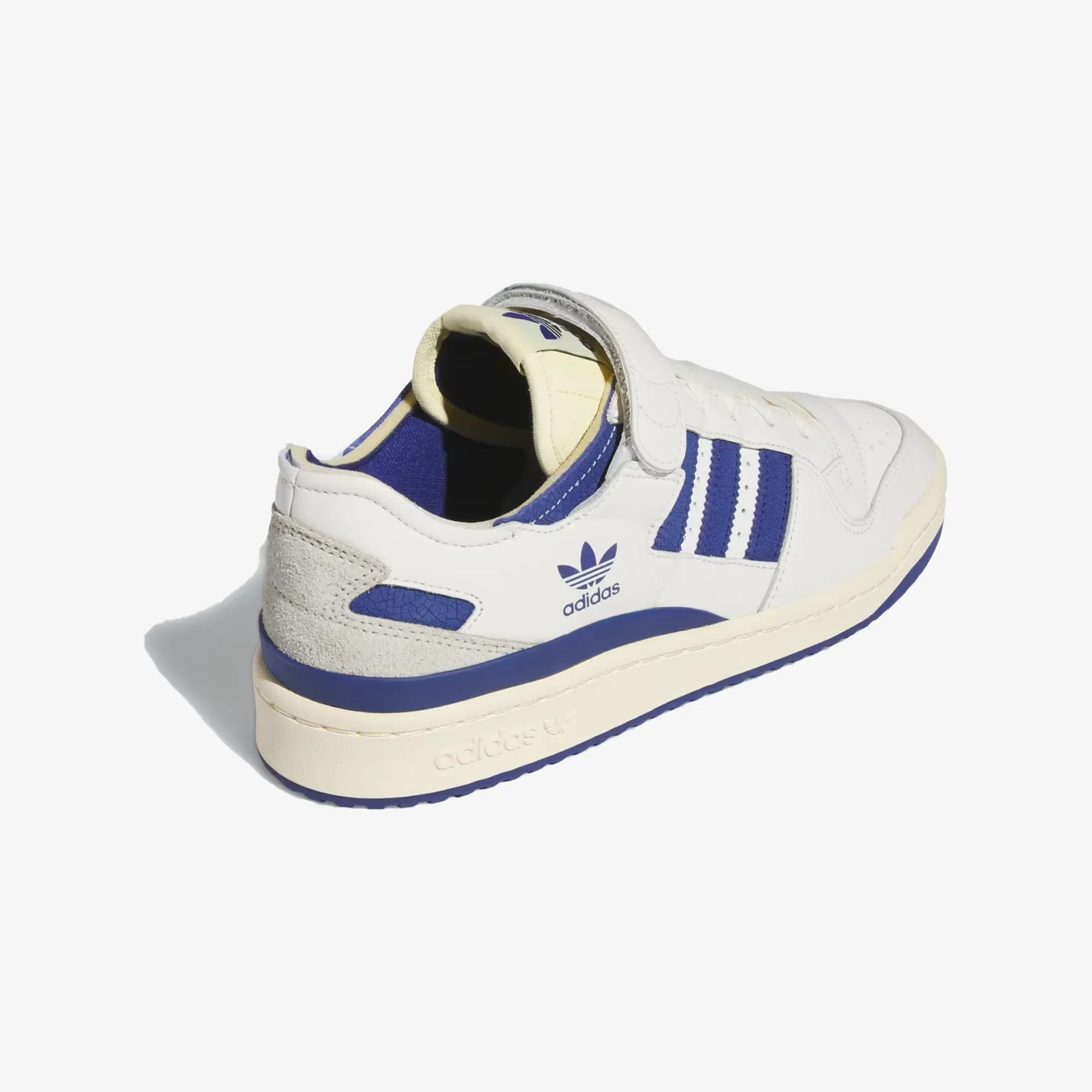 Adidas Originals | FORUM 84 LOW  { CLOUD WHITE/VICTORY BLUE/EASY YELLOW