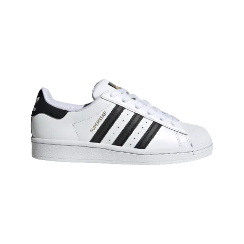 Adidas Superstar J Gs-Boys Originals Shoes White/Black Fu7712