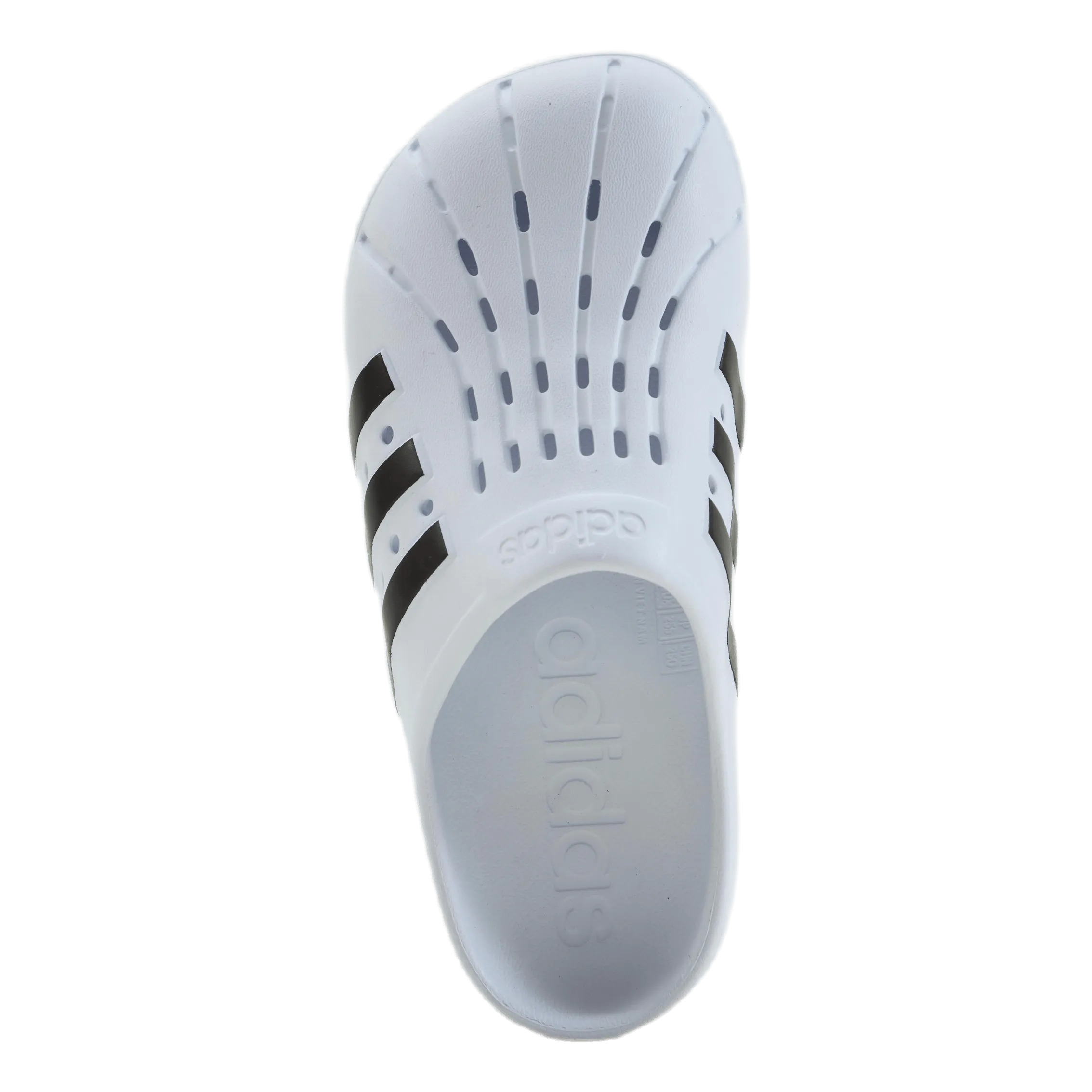 Adilette Clogs Cloud White / Core Black / Cloud White