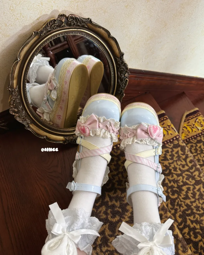 Aimee~Sweet Lolita Shoes High Platform Lolita Shoes