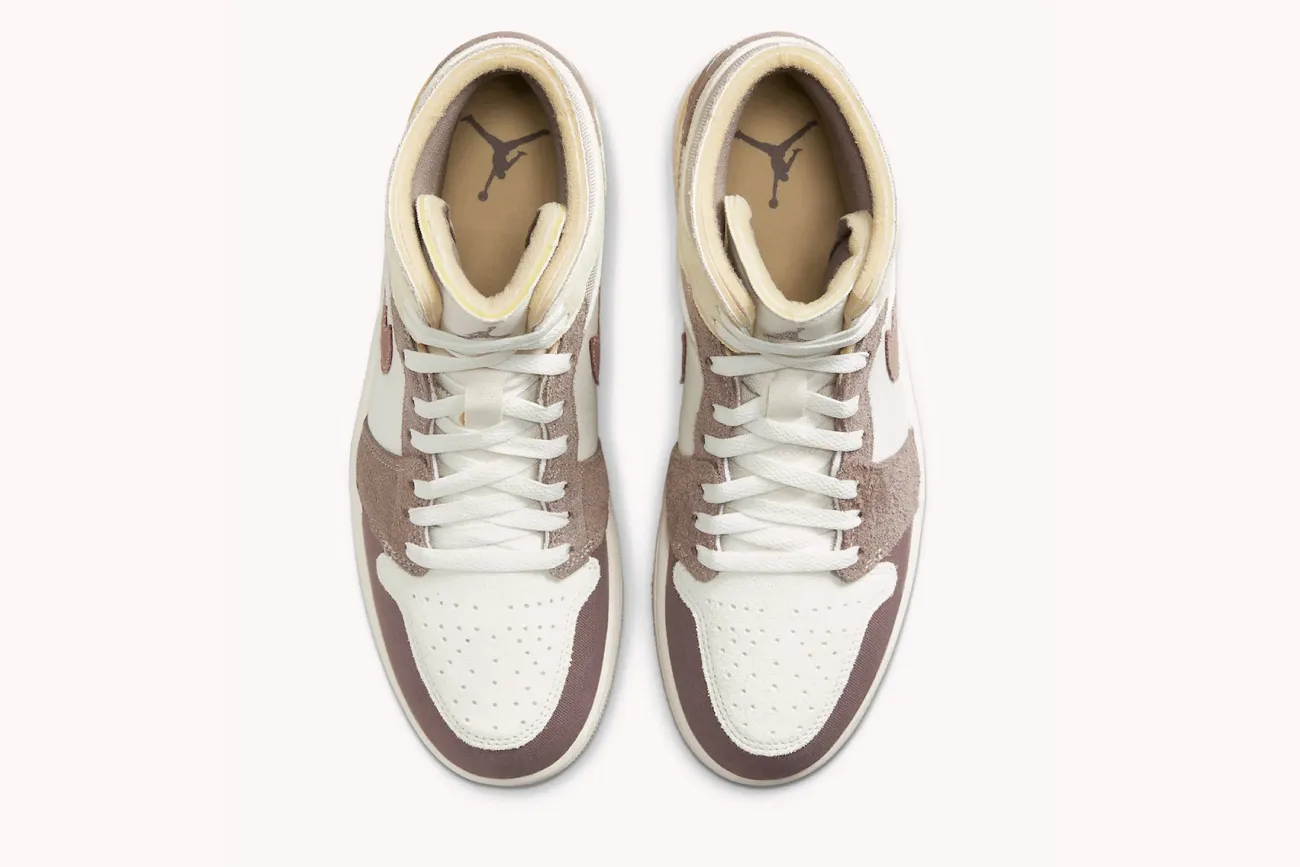 Air Jordan 1 Mid SE Craft 'Inside Out - Taupe Haze'