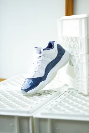 AIR JORDAN 11 RETRO LOW (GS) “DIFFUSED BLUE"