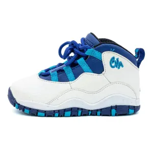 Air Jordan Retro Bt Charlotte Hornets Sneakers Leather White Colour For Kids