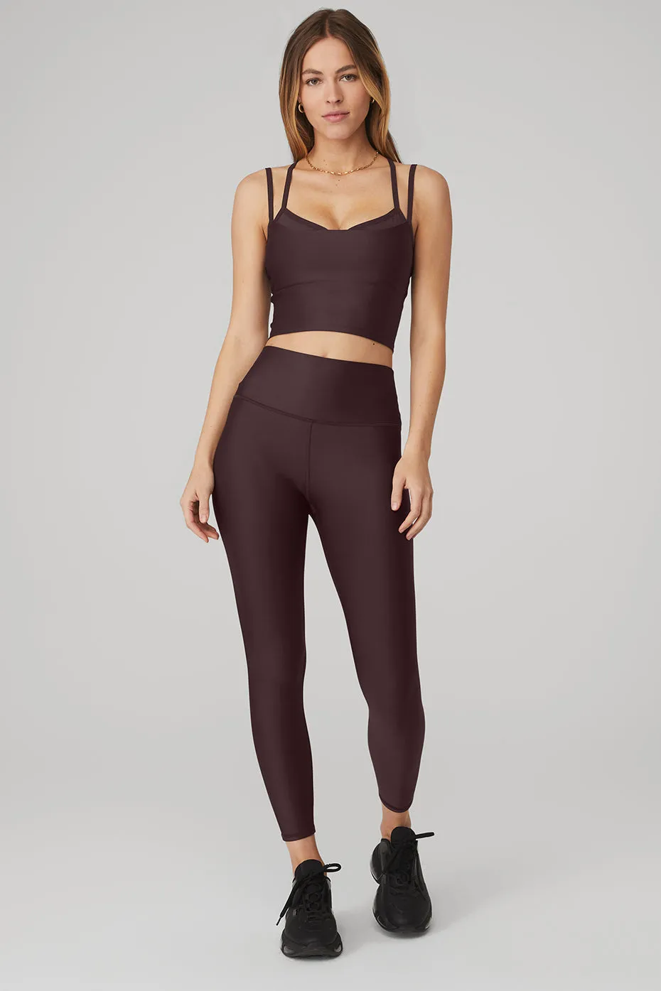 Airlift Double Check Bra Tank & 7/8 High-Waist Airlift Legging Set