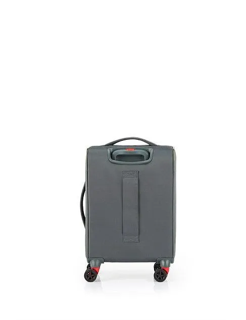 AMERICAN TOURISTER APPLITE 4 ECO SPINNER 55CM Carry-on EXP TSA - Grey/Red