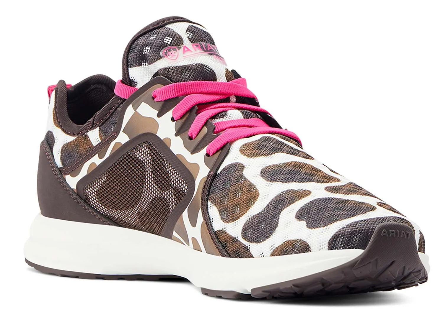 Ariat Women's Fuse Tennis Shoes, Cow Print