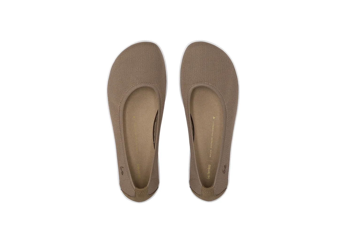 Ballet Flats Be Lenka Delight - Biscuit Brown