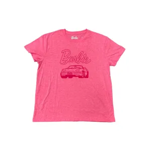 Barbie Women's Classic Convertible Short Sleeve Graphic Tee Shirt