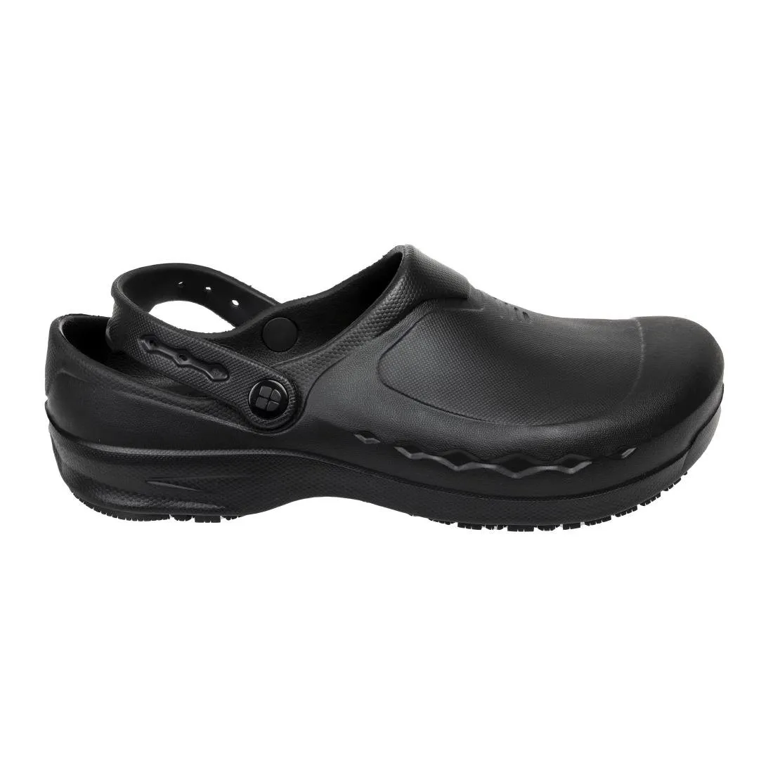 BB569-41 Shoes for Crews Zinc Clogs Black Size 41