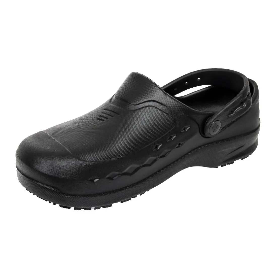 BB569-41 Shoes for Crews Zinc Clogs Black Size 41