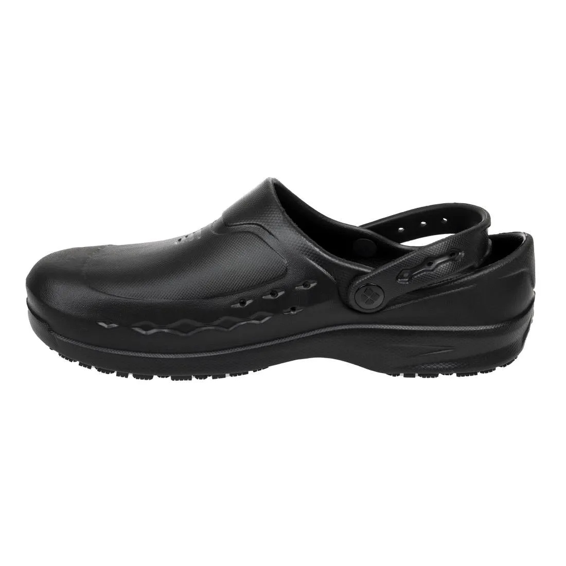 BB569-41 Shoes for Crews Zinc Clogs Black Size 41