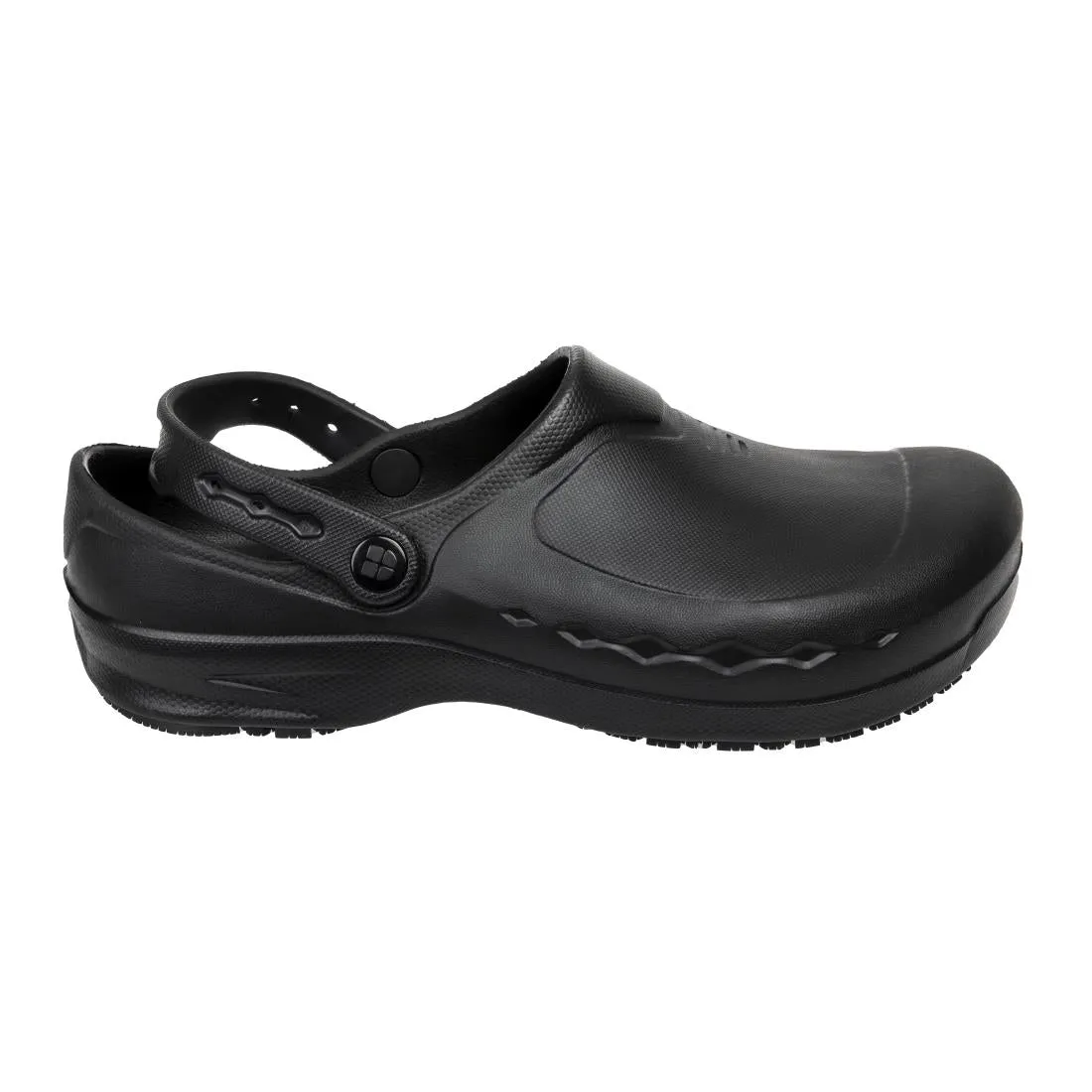 BB569-44 Shoes for Crews Zinc Clogs Black Size 44