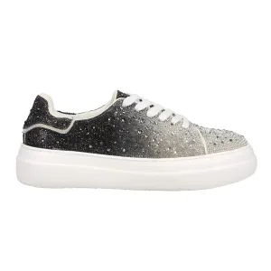 Bedazzle Rhinestone Platform Sneakers