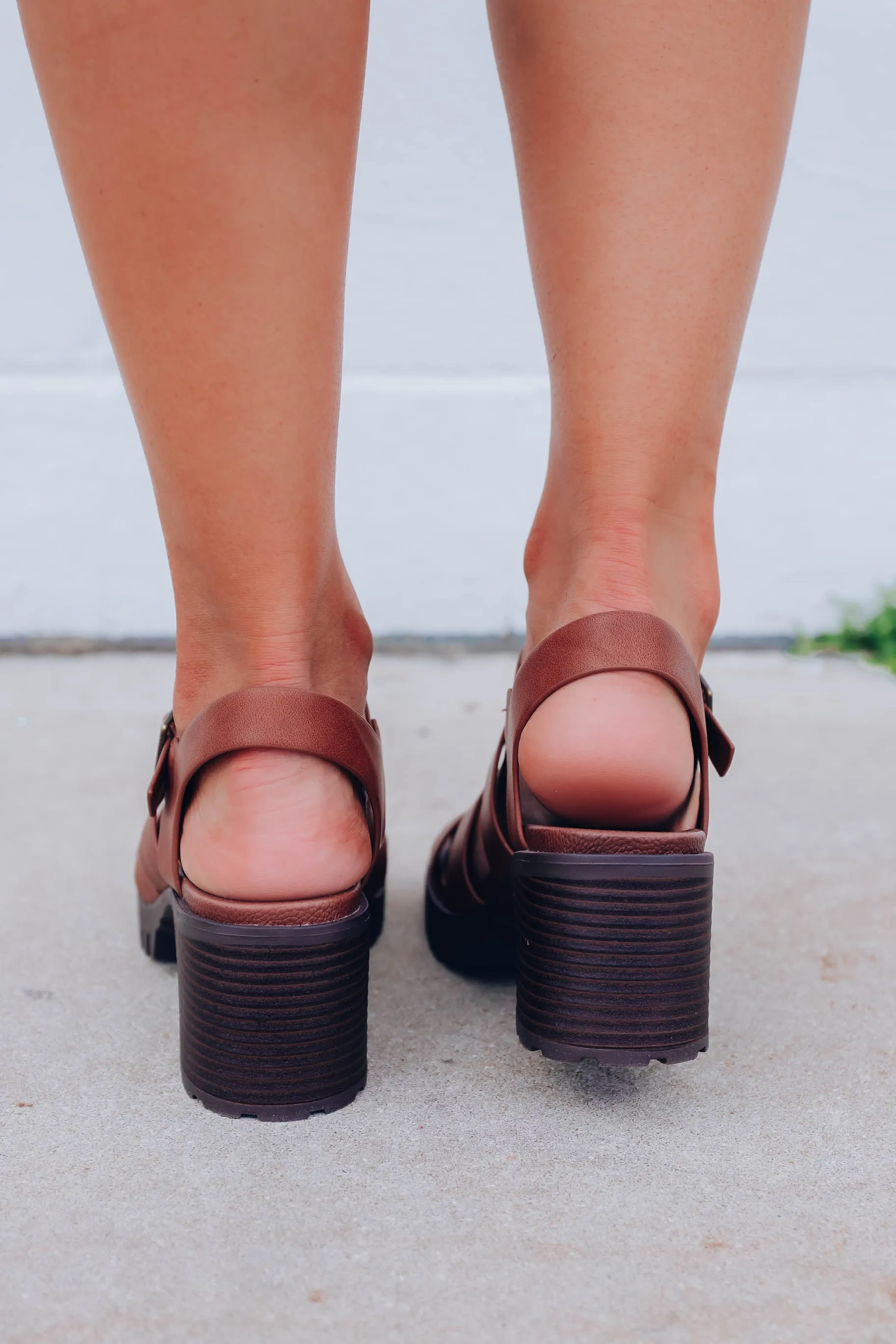 Bergen Chunky Gladiator Sandal - Tan