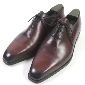 Berluti Leather Dress Shoes Bordeaux 10.5