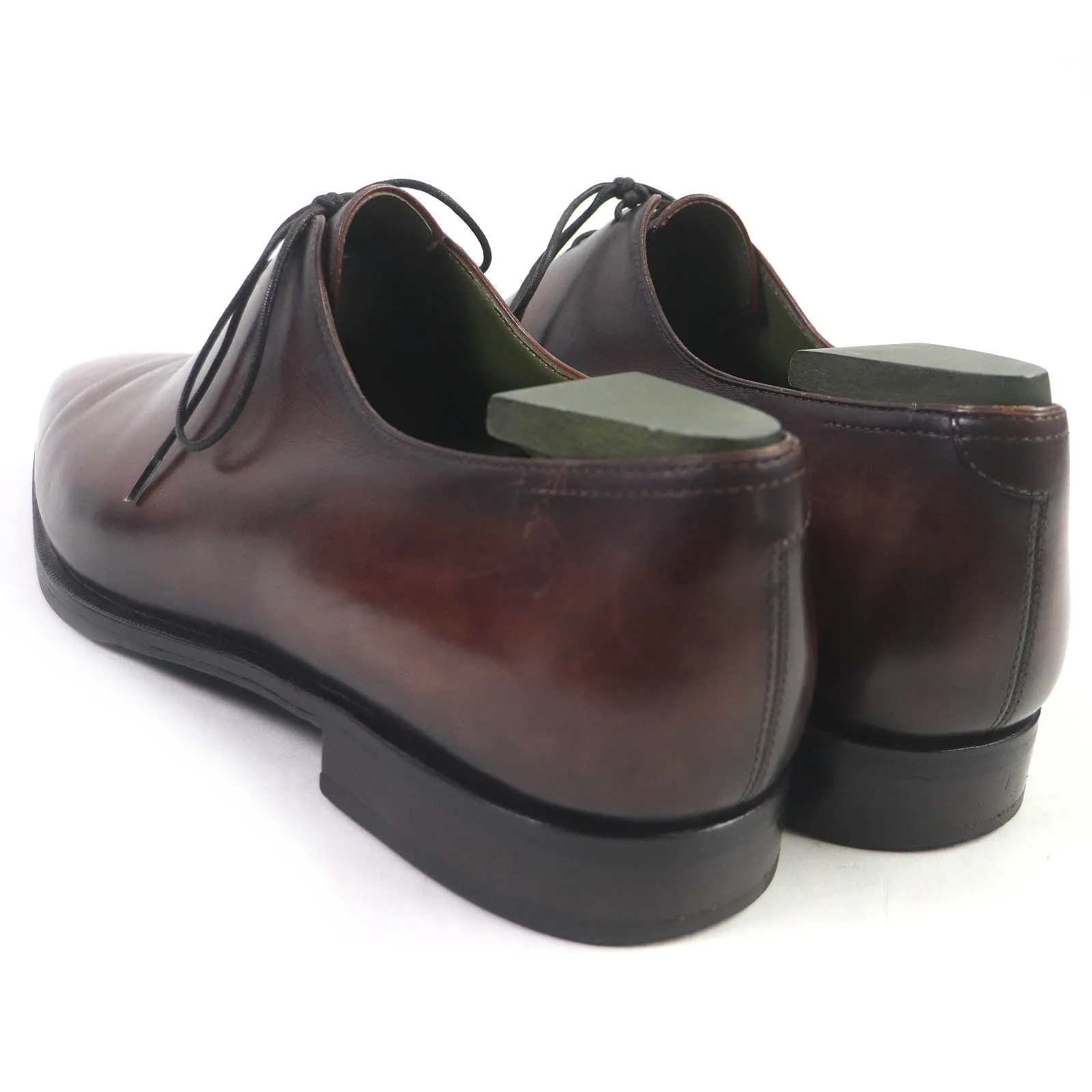 Berluti Leather Dress Shoes Bordeaux 10.5