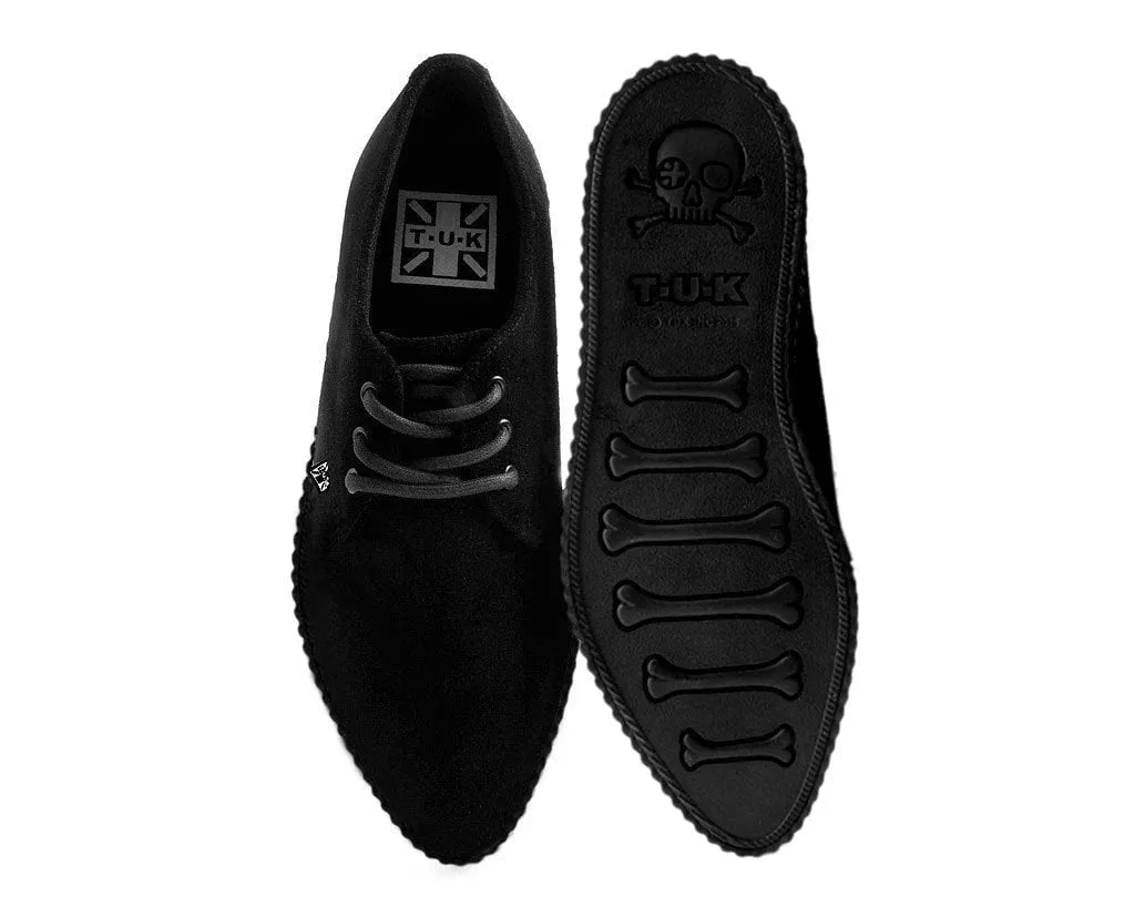 Black Suede Pointed EZC