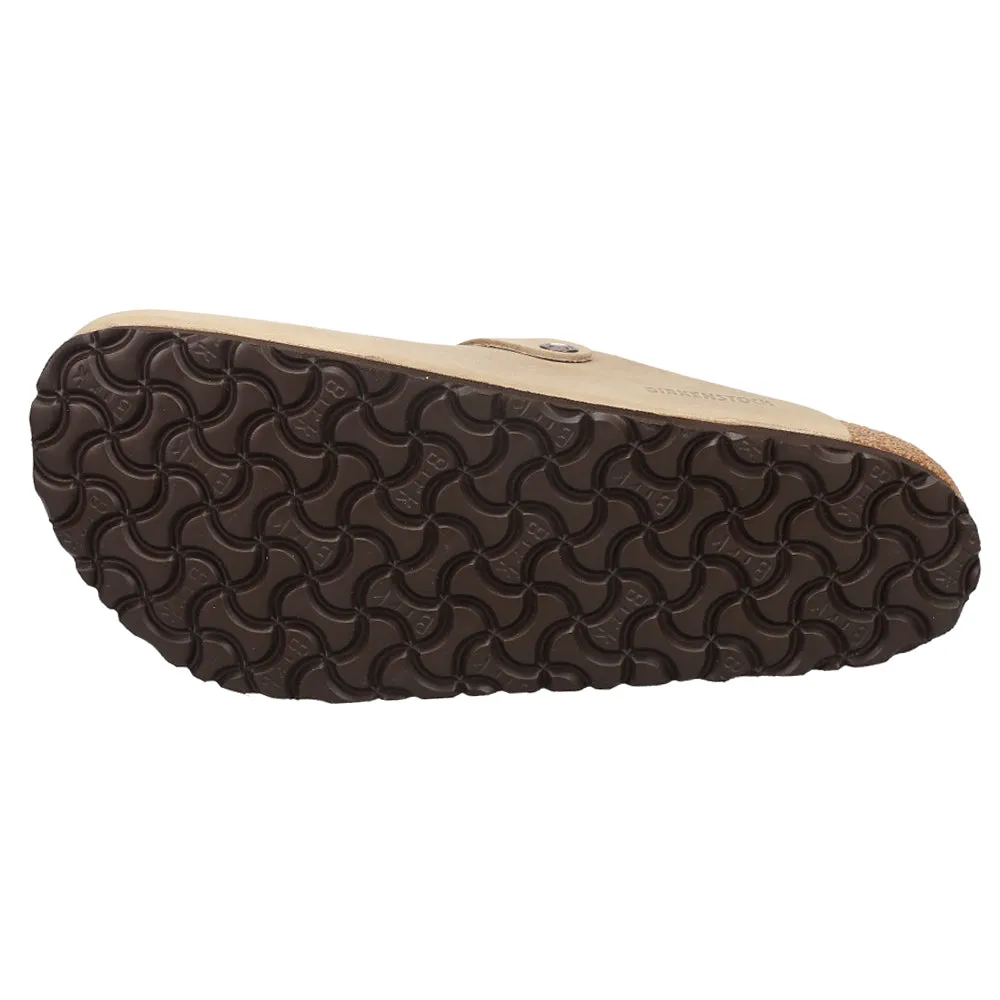 Boston Soft Suede Footbed Clogs