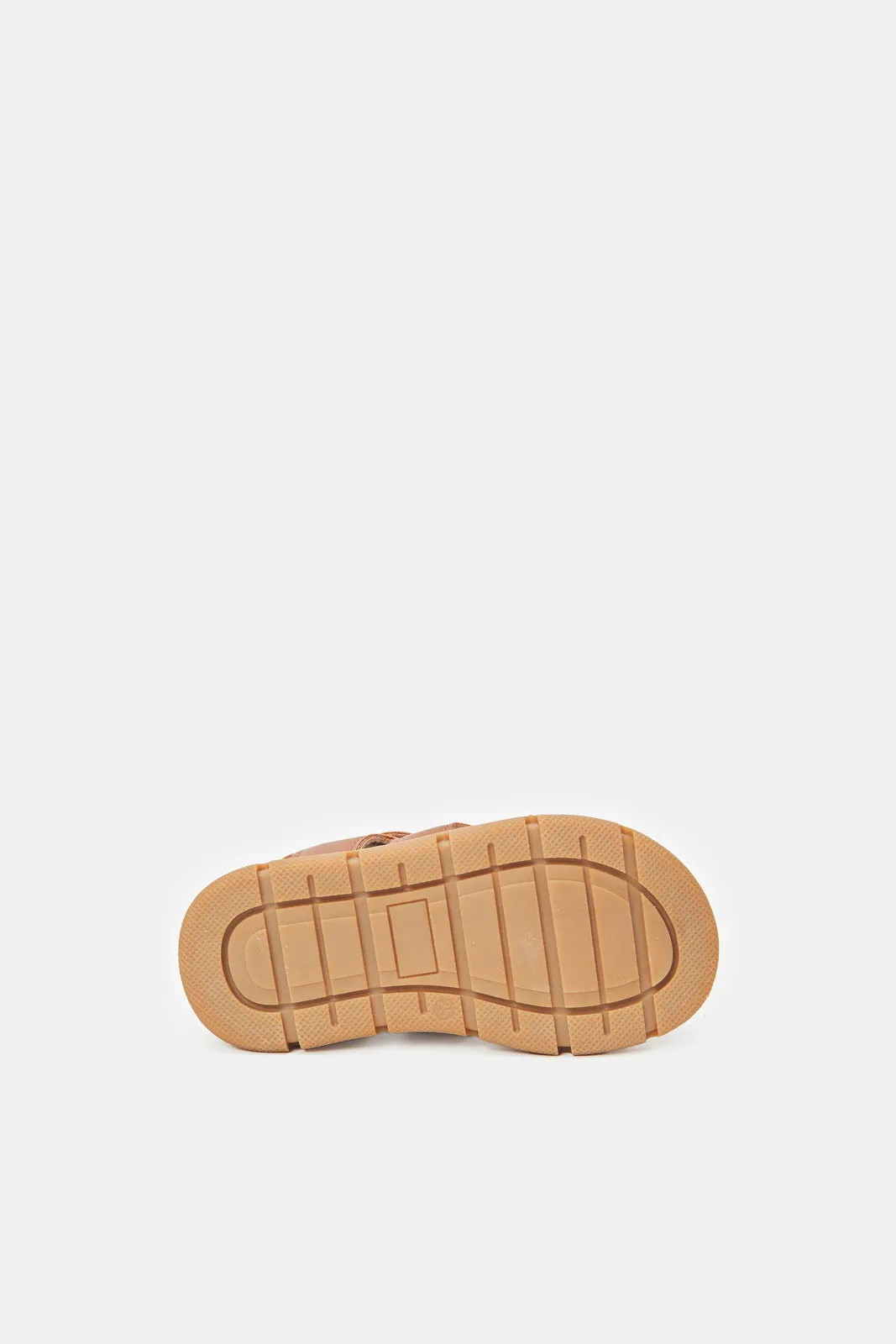 Boys Brown Sports Sandals