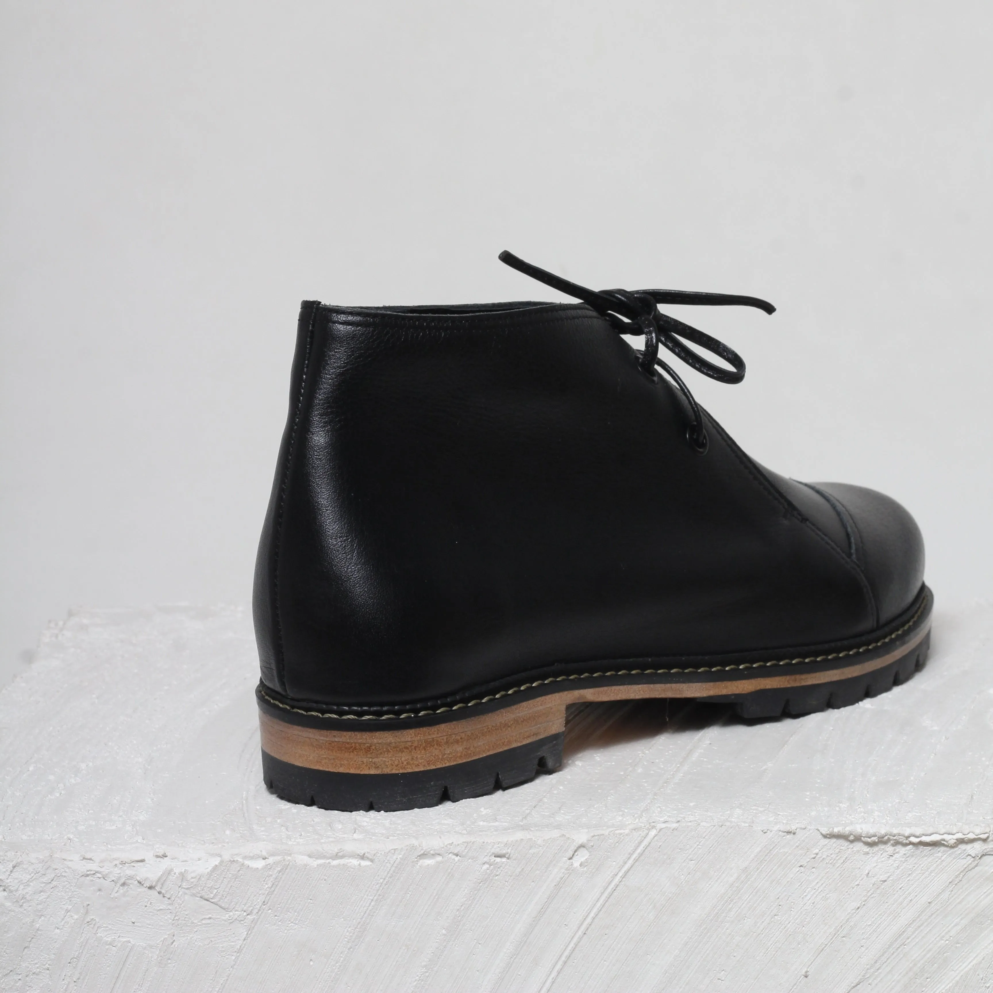 Brena Black Ankle Boots