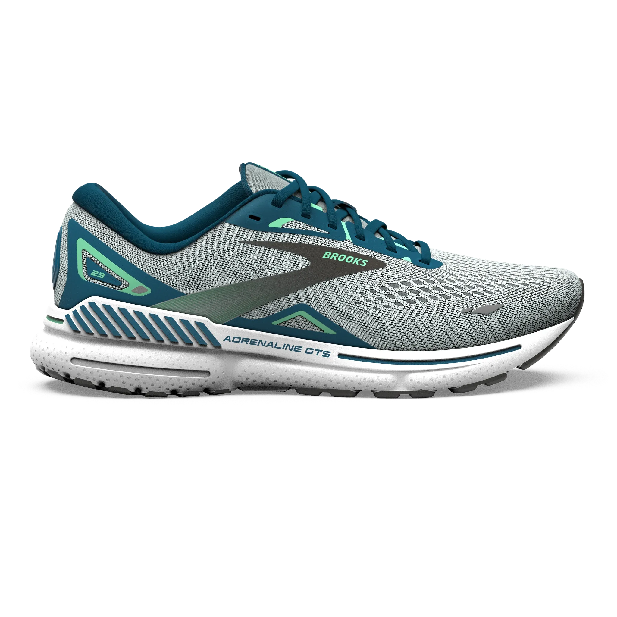 Brooks | Adrenaline GTS 23 | Men's | Blue/Moroccan/Spring Bud