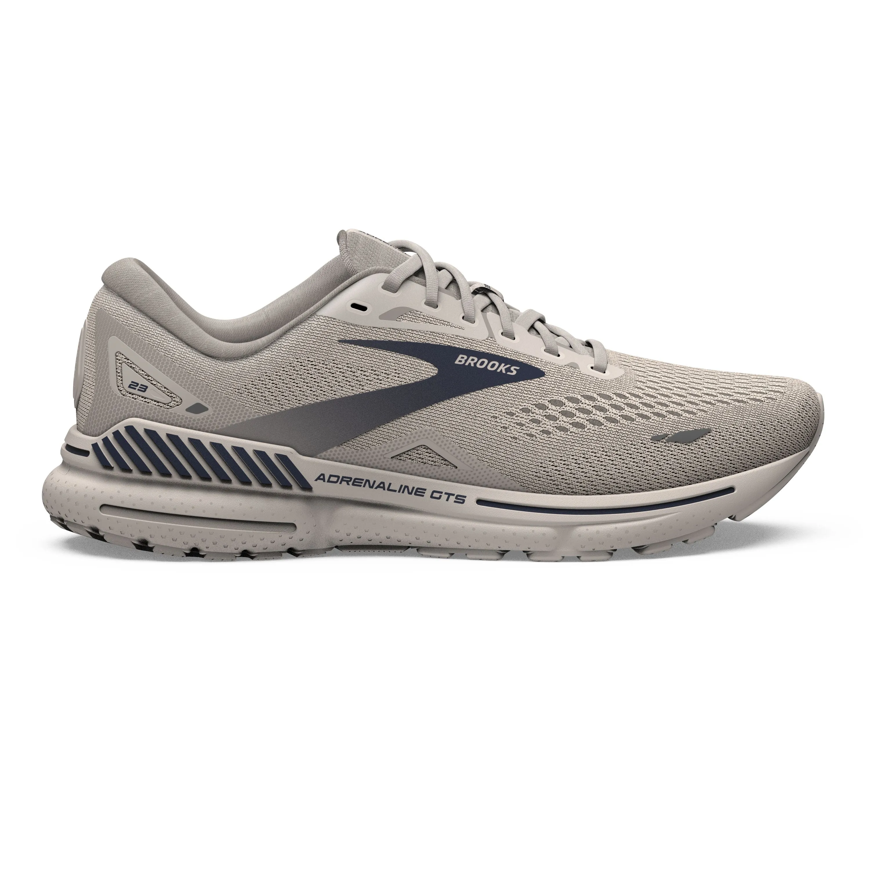 Brooks | Adrenaline GTS 23 | Men's | Crystal Grey/Surf