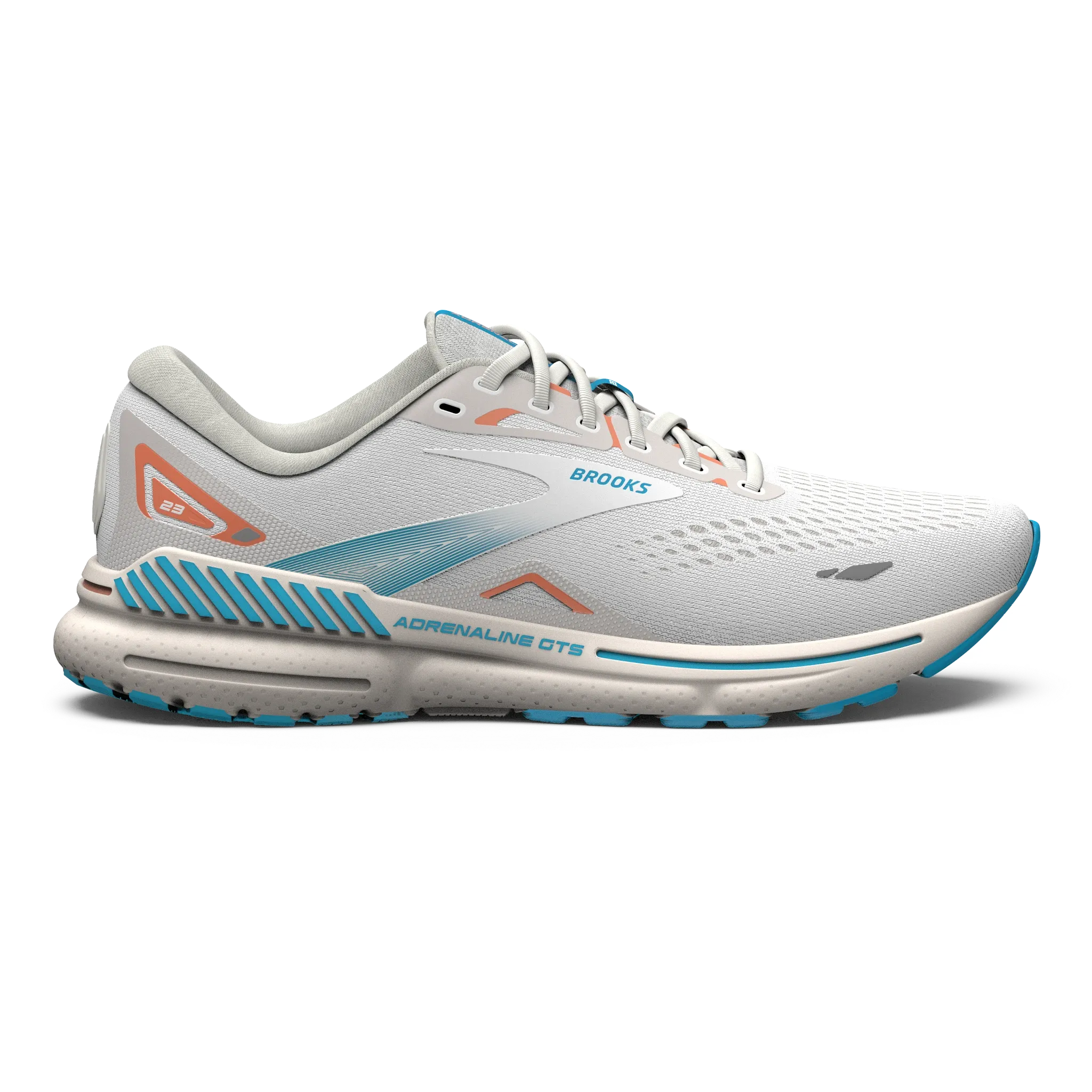 Brooks | Adrenaline GTS 23 | Women's | Coconut/Papaya/Blue