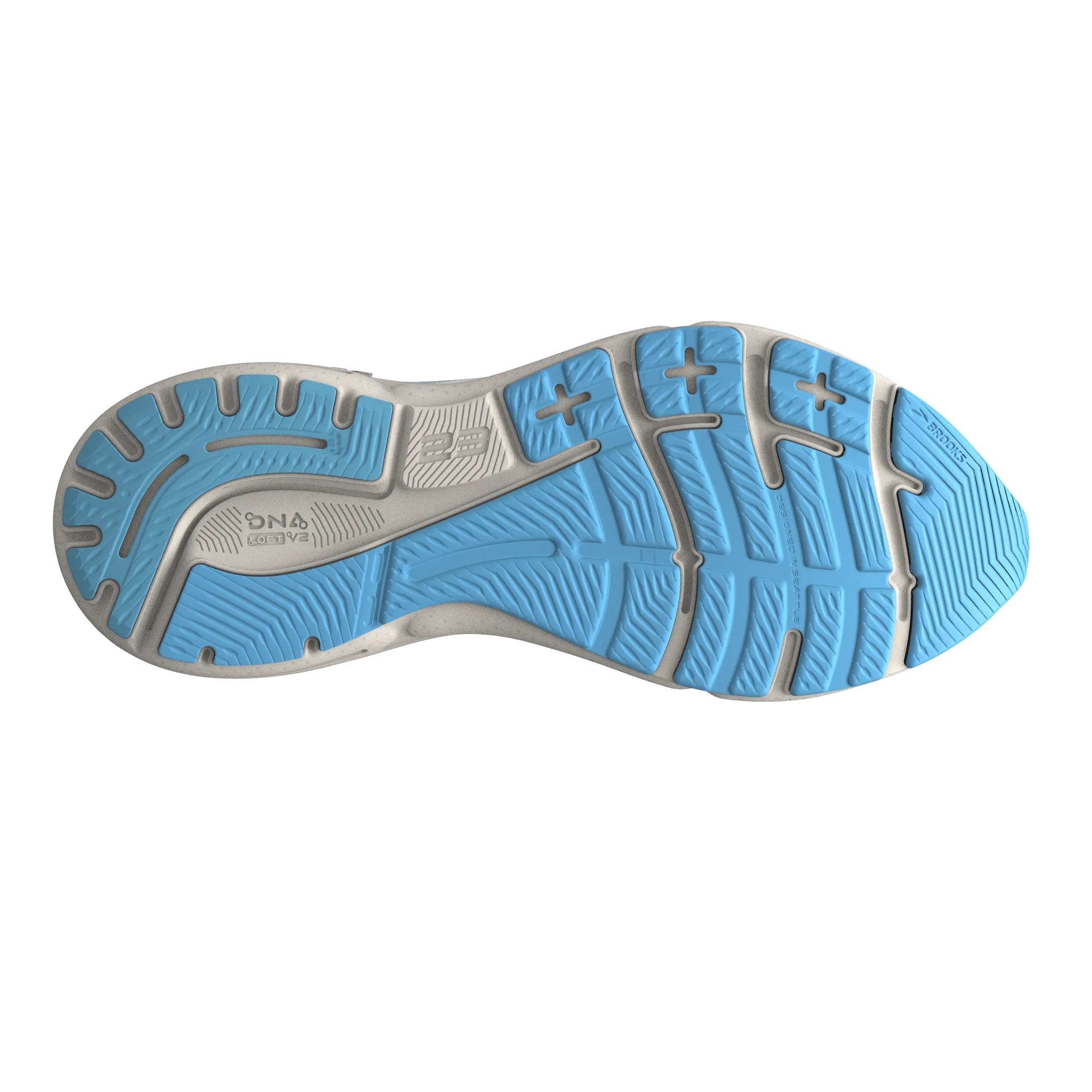 Brooks | Adrenaline GTS 23 | Women's | Coconut/Papaya/Blue