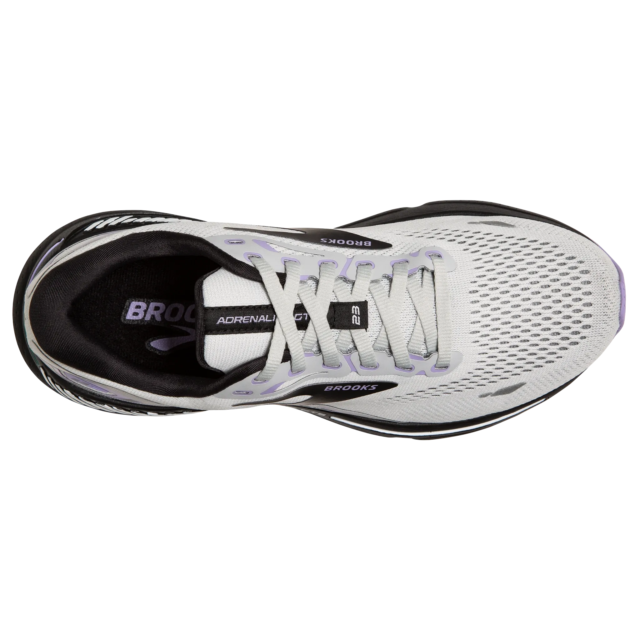 Brooks | Adrenaline GTS 23 | Women's | Grey/Black/Purple