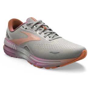 Brooks | Adrenaline GTS 23 | Women's | White Sand/Sunset/Fuchsia