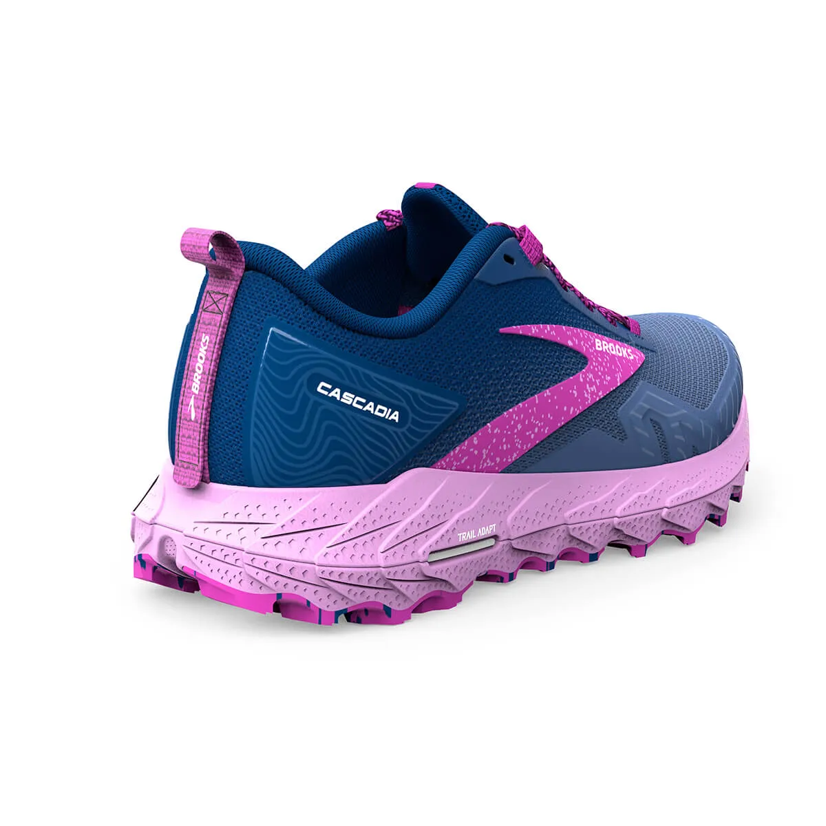 Brooks Cascadia 17 Womens | Navy/purple/violet