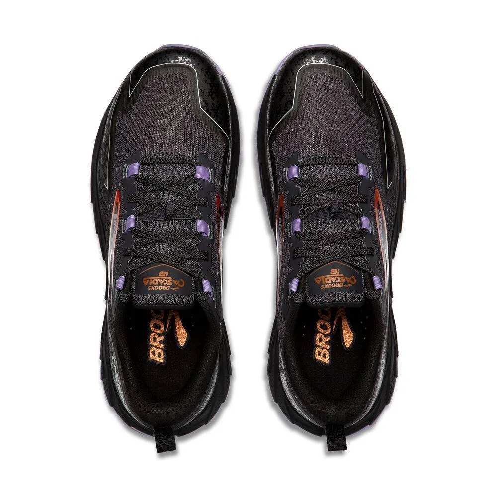 Brooks Cascadia 18 (Womens) - Ebony/Sweet Lavender/Copper