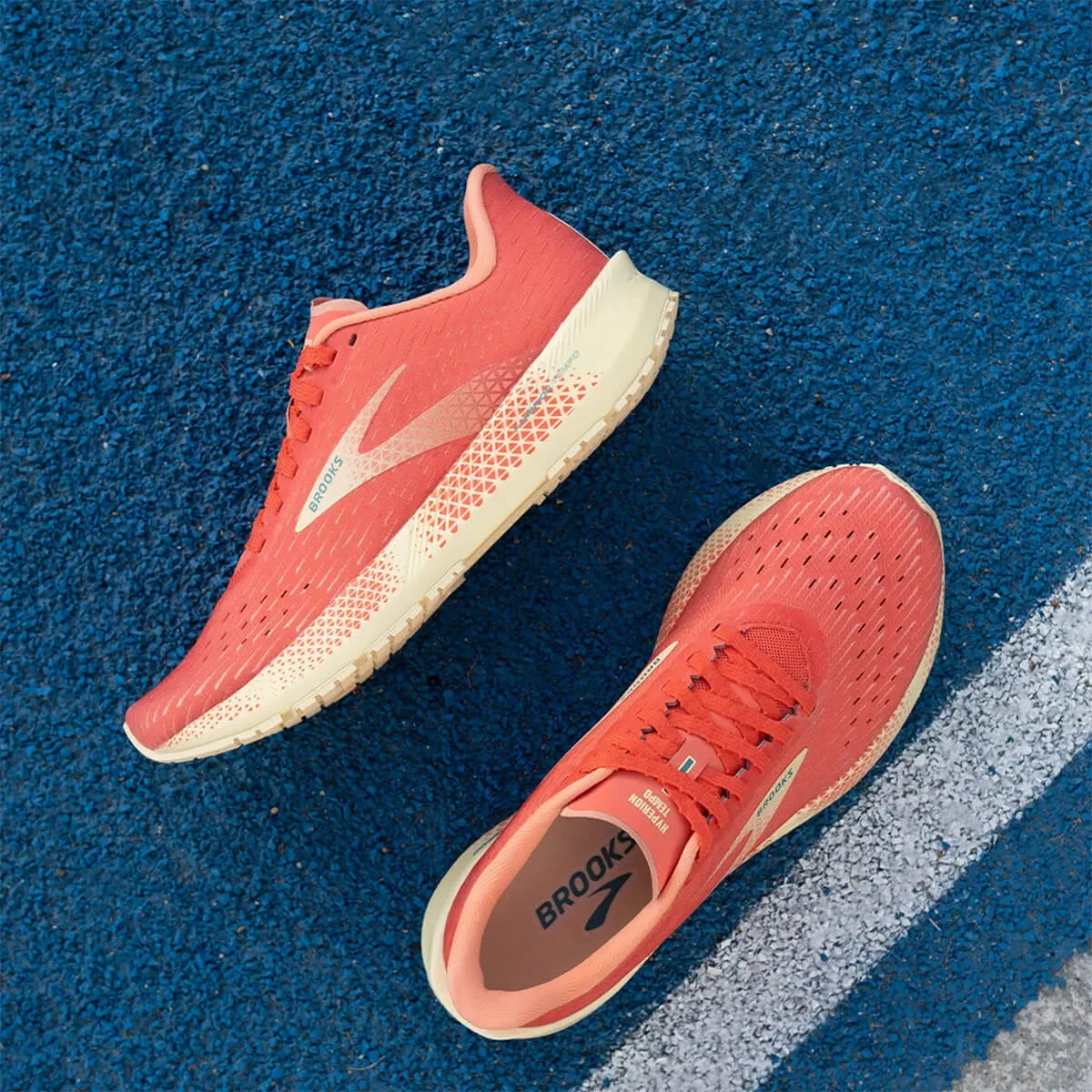 Brooks Hyperion Tempo Womens | Hot Coral/flan/fusion Coral