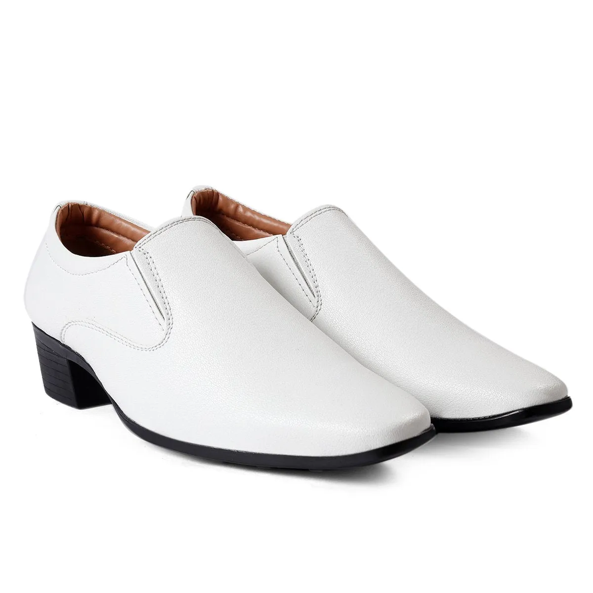 Bxxy's Height Increasing Elevator Slip-on Formal Shoes for Men