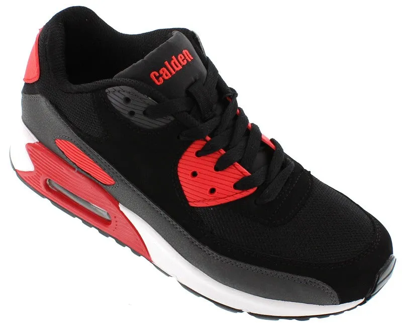 CALDEN - FD015 - 2.6 Inches Taller (Black/Grey/Red) - Super Lightweight