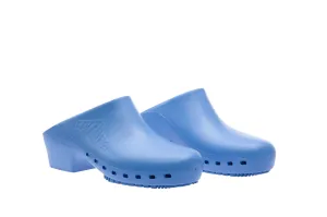 Calzuro Classic clogs without Upper Holes - Light Blue