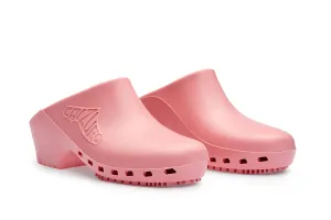 Calzuro Classic clogs without Upper Holes - Pastel Pink