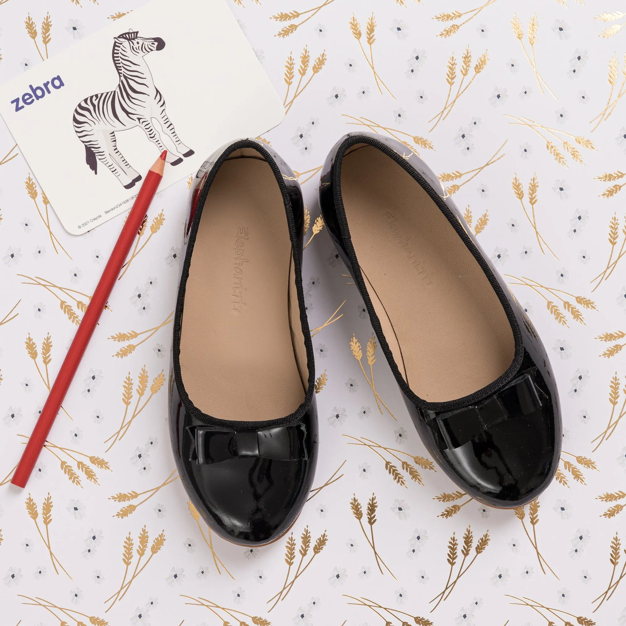 Camille Flats PTN Black