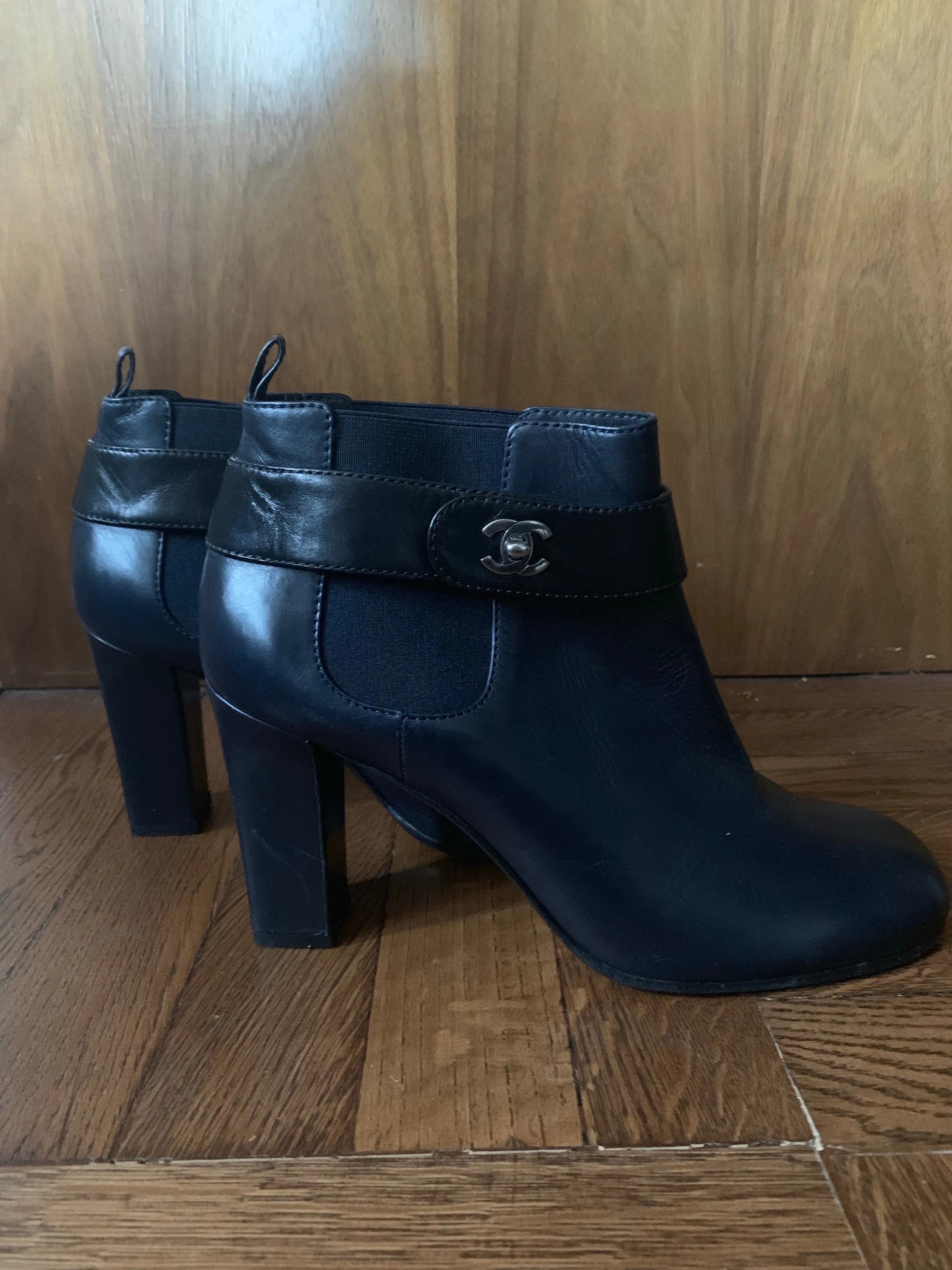 Chanel ankle boots